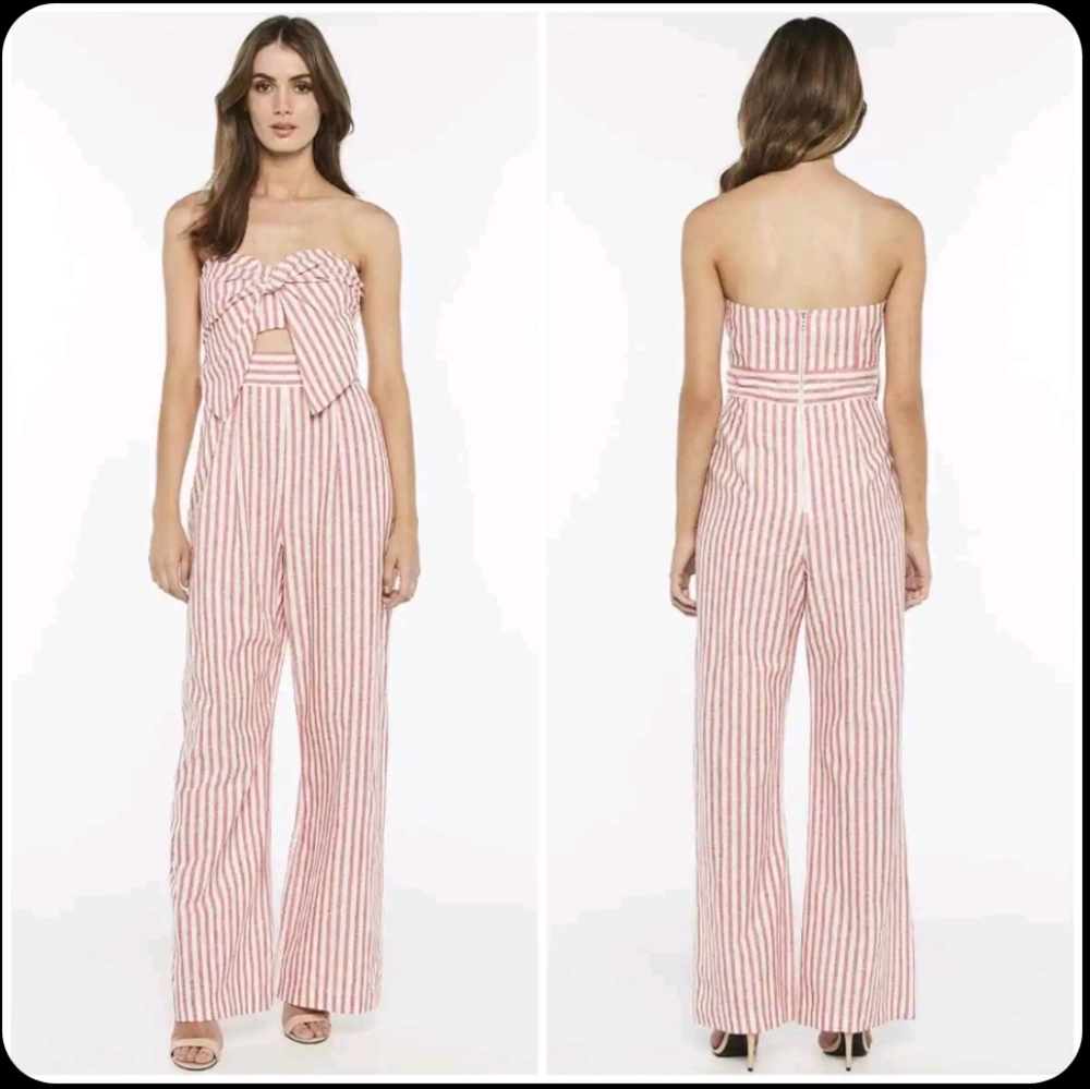 Bardot Summer Jumpsuit Wide Leg - Picture 1 of 15